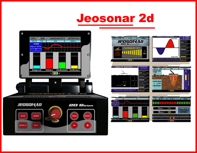 2. El Jeosonar 2d, Dedektör